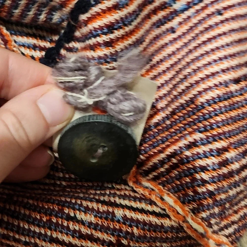 ANTHROPOLOGIE ▪️’Sleeping in Snow’‎ Foret Cardigan Sweater. Rare - Picture 5 of 8